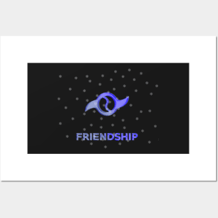 Crest of Friendship Christmas Posters and Art
